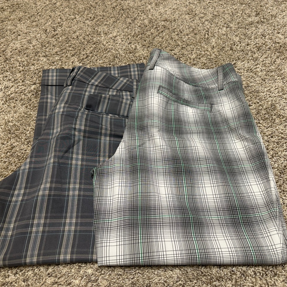 Lot of 2 Express Editor Cropped Pants